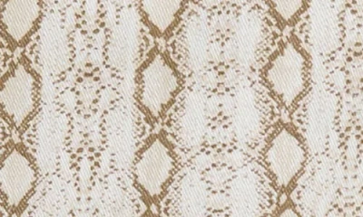 Flying Tomato Python Print Shirtdress In Multi