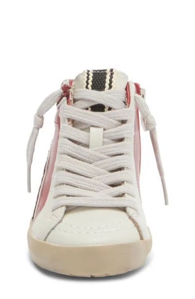 Shushop Kids' Roony High Top Sneaker In Red