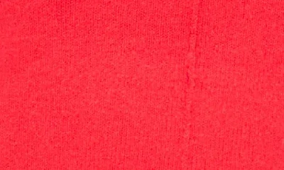 Vince Camuto Exposed Seam Crewneck Sweater In Red