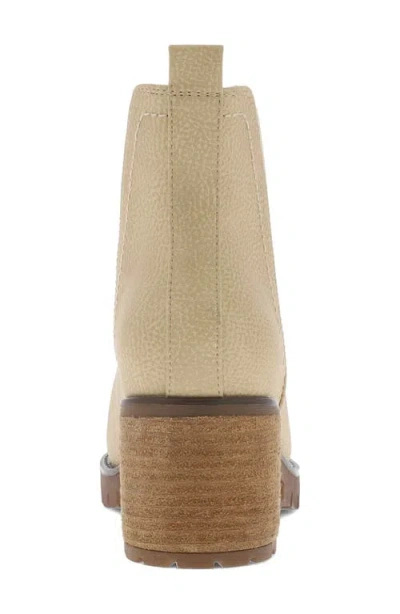 Mia Women's Jody Lug Sole Wide-width Chelsea Booties In Brown