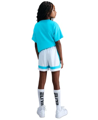 Nike Caitlin Clark Big Kids' Crossover Shorts In White