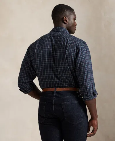 Polo Ralph Lauren Men's B&t Long Sleeve Brushed Twill Shirt In Blue