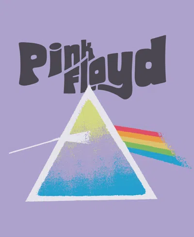 Hybrid Men's Floyd Graphic Long Sleeve Hoodie In Purple