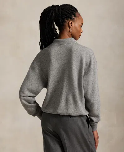 Polo Ralph Lauren Polo Pony-embroidered Sweatshirt In Gray