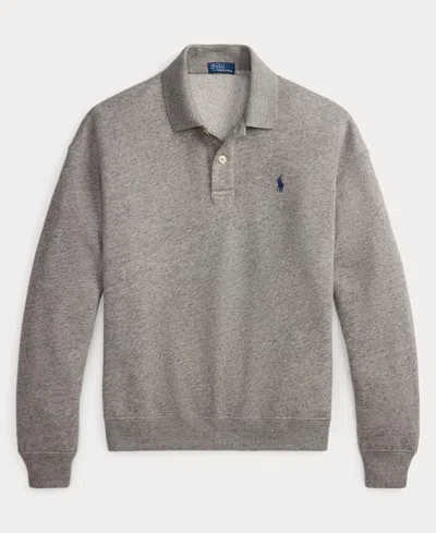 Polo Ralph Lauren Polo Pony-embroidered Sweatshirt In Gray