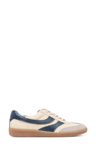 Dolce Vita Merit Sneakers White Navy Leather In Multi