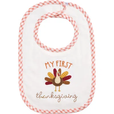 Mud Pie My First Thanksgiving Bib In Multi