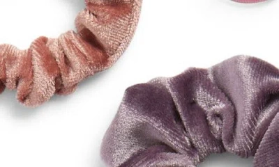 Mimi & Lula Kids' Set Of 10 Assorted Barrettes, Ponytail Holders & Scrunchies In Pink