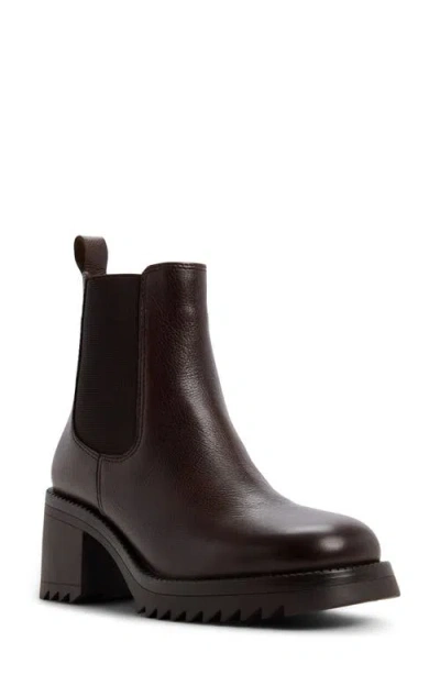 Aldo Women's Anneliese Chelsea Square Toe Boots In Brown