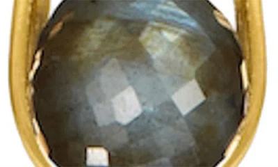 Dean Davidson Mini Ipanema Labradorite Drop Earrings In Gold