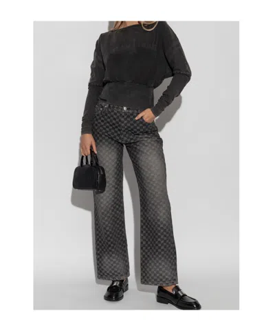 Misbhv Long-sleeve Top In Black