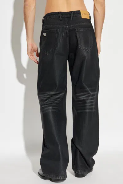 Misbhv Austin Coated Jeans In Black