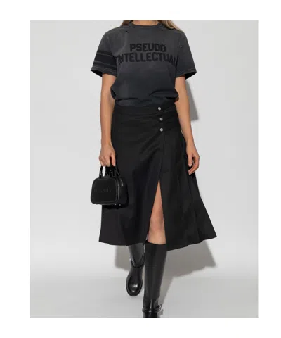 Misbhv Pseudo Intellectual T-shirt In Black