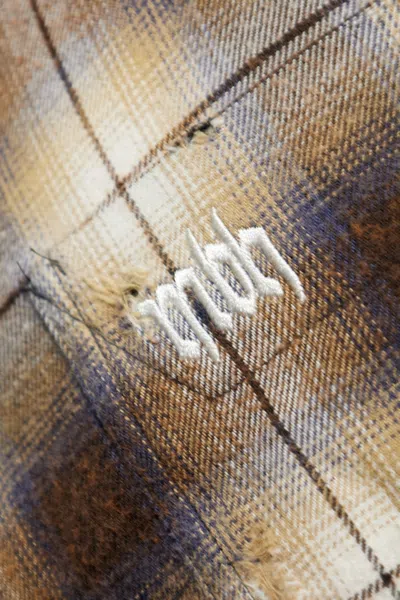 Misbhv Button-down Long-sleeved Shirt In Multi