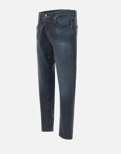 Dondup Brighton Trousers Featuring Five-pocket Design In Blue