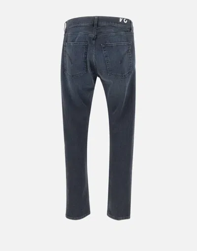 Dondup Brighton Trousers Featuring Five-pocket Design In Blue