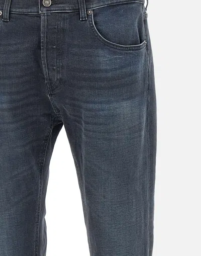 Dondup Brighton Trousers Featuring Five-pocket Design In Blue