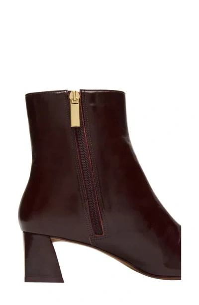 Steve Madden Ashli Pointed Toe Bootie In Burgundy