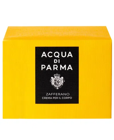 Acqua Di Parma Zafferano Body Cream, 5 Oz. In Transparent