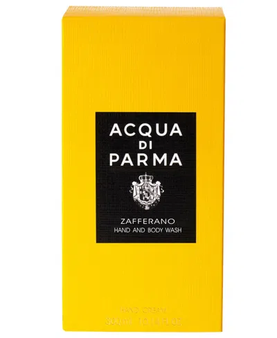Acqua Di Parma Zafferano Hand And Body Wash In Transparent