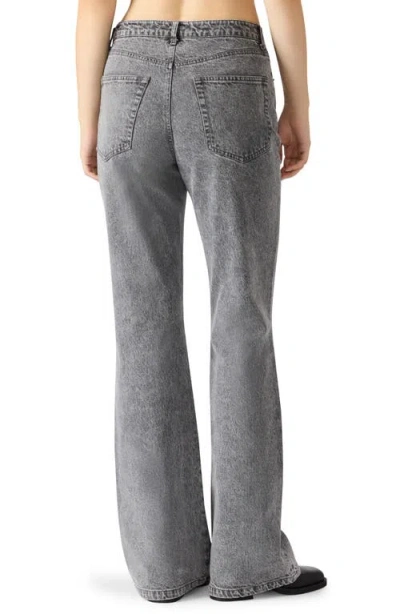 Steve Madden Irys Bootcut Jeans In Gray