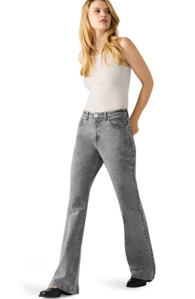 Steve Madden Irys Bootcut Jeans In Gray