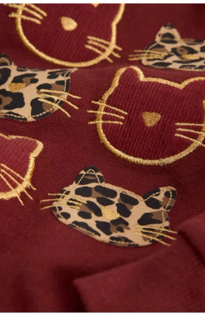 Mini Boden Kids' Fun Sweatshirt In Burgundy