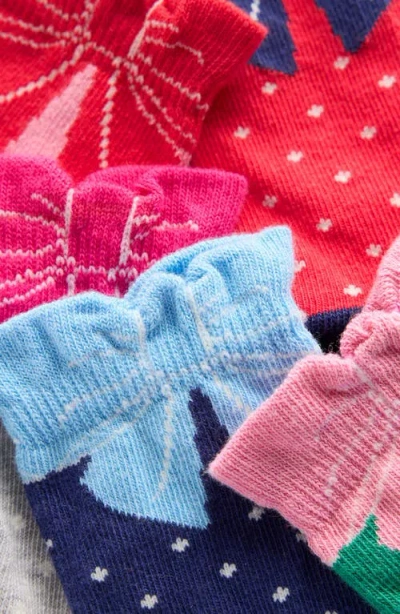 Mini Boden Kids' Assorted 5-pack Pretty Socks In Multi