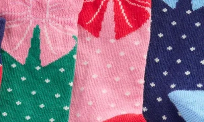 Mini Boden Kids' Assorted 5-pack Pretty Socks In Multi