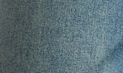 Warp & Weft Warp+weft Sat '90s High Waist Relaxed Straight Leg Jeans In Blue