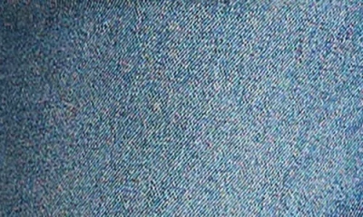 Warp & Weft Warp+weft Nao Raw Hem High Waist Crop Bootcut Jeans In Blue