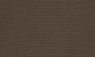 Nn07 Paul 60019 Long Sleeve Ribbed Organic Cotton Polo Sweater In Gray