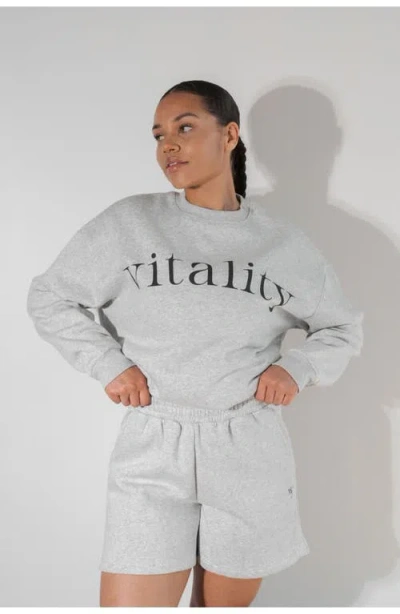 Vitality Cozy Uni Short In Gray