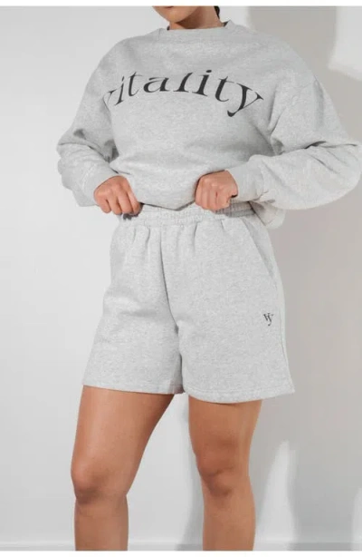 Vitality Cozy Uni Short In Gray