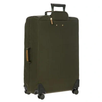 Bric's Olive X-travel Medium 4-wheel Suitcase 71cm In Green