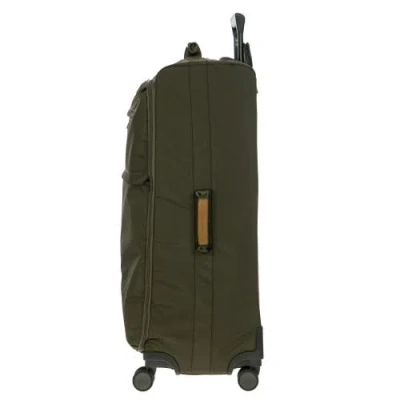 Bric's Olive X-travel Medium 4-wheel Suitcase 71cm In Green