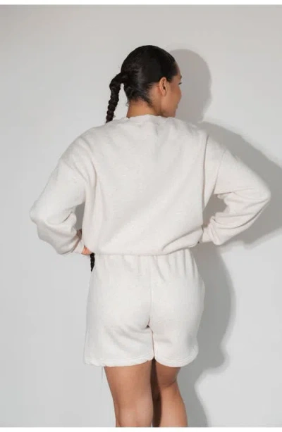 Vitality Cozy Uni Short In White