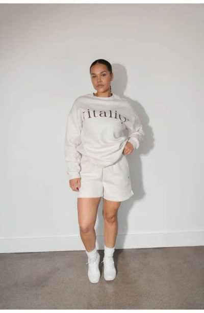 Vitality Cozy Uni Short In White