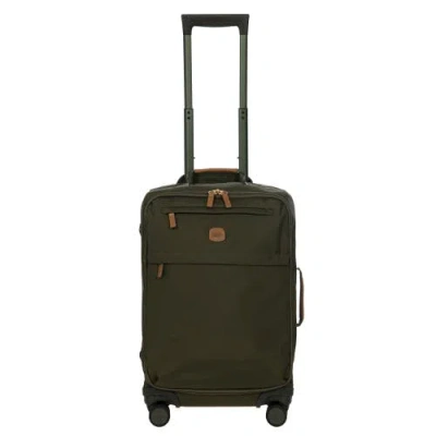 Bric's Olive X-travel Medium 4-wheel Suitcase 71cm In Green