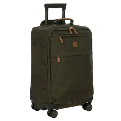 Bric's Olive X-travel Medium 4-wheel Suitcase 71cm In Green