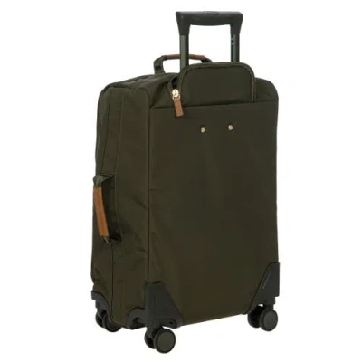 Bric's Olive X-travel Medium 4-wheel Suitcase 71cm In Green