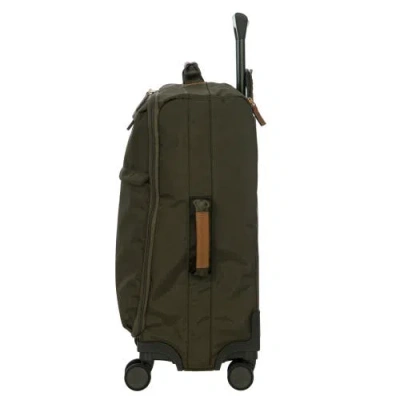 Bric's Olive X-travel Medium 4-wheel Suitcase 71cm In Green