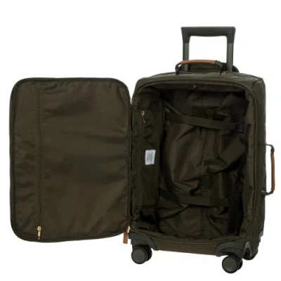 Bric's Olive X-travel Medium 4-wheel Suitcase 71cm In Green