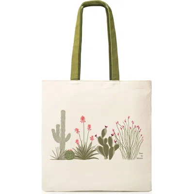 The Tote Project Free To Bloom | Tote In Green