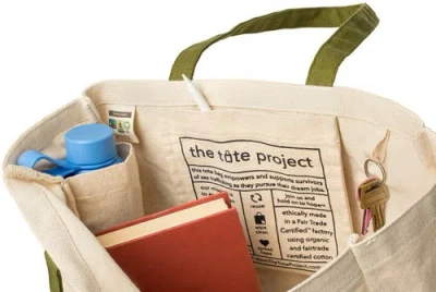 The Tote Project Free To Bloom | Tote In Green