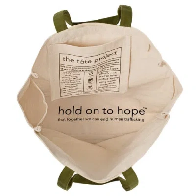 The Tote Project Free To Bloom | Tote In Green