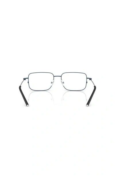 Moncler 54mm Irregular Optical Glasses In Blue