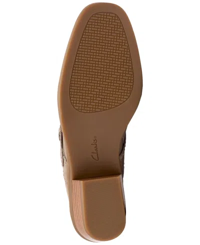 Clarks Danyelle Mist Leather Mule In Brown