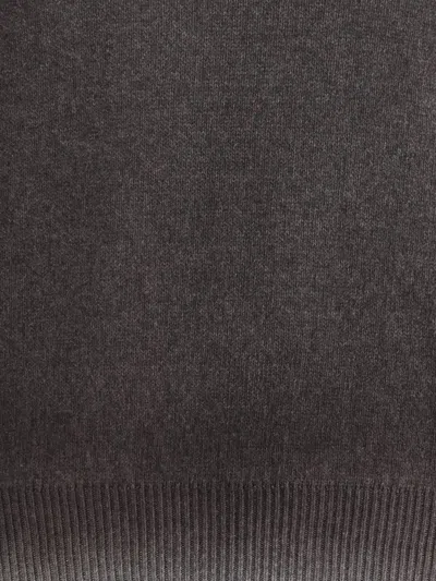 Aragona Cashmere Gradient Turtleneck Knitwear In Gray