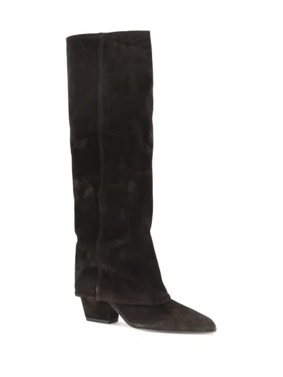 Paris Texas Jane High Boots In Brown